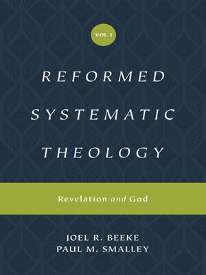cover image of Reformed Systematic Theology, Volume 1